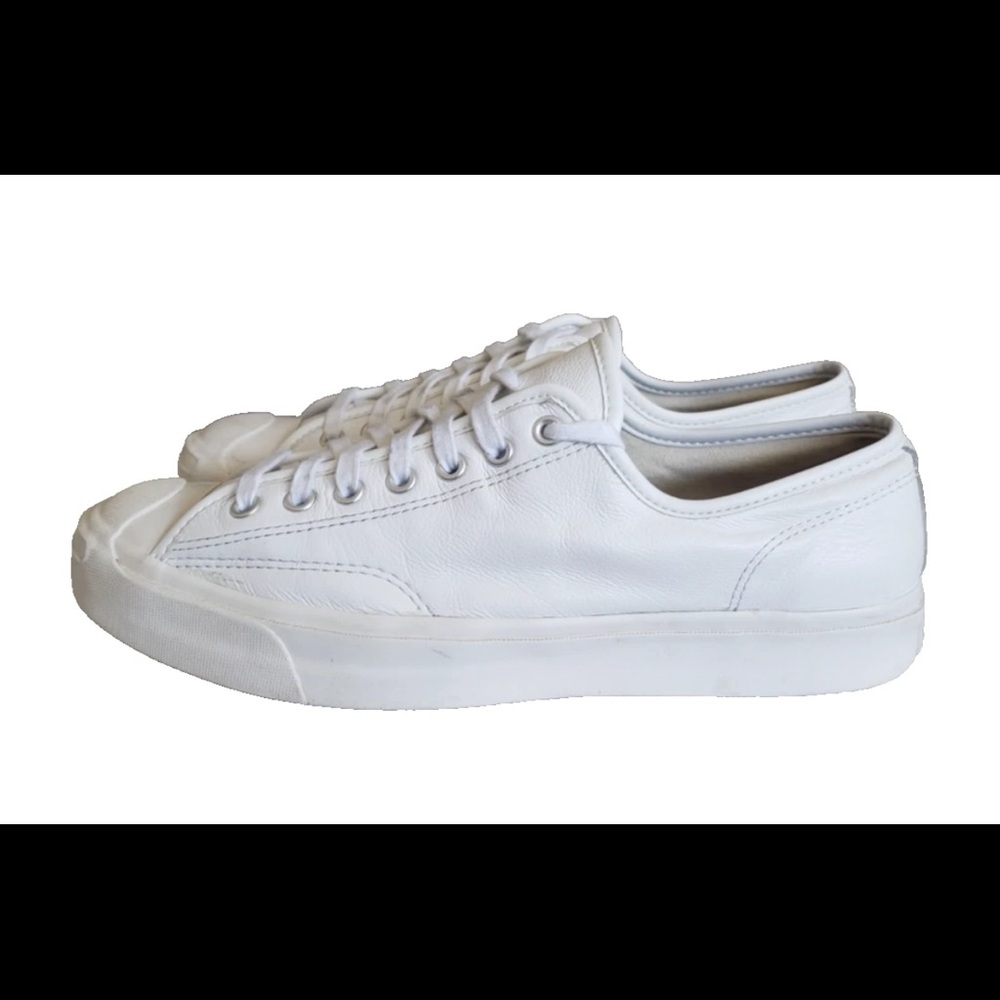 Jack Purcells white leather mens 9.5 - Picture 6 of 11
